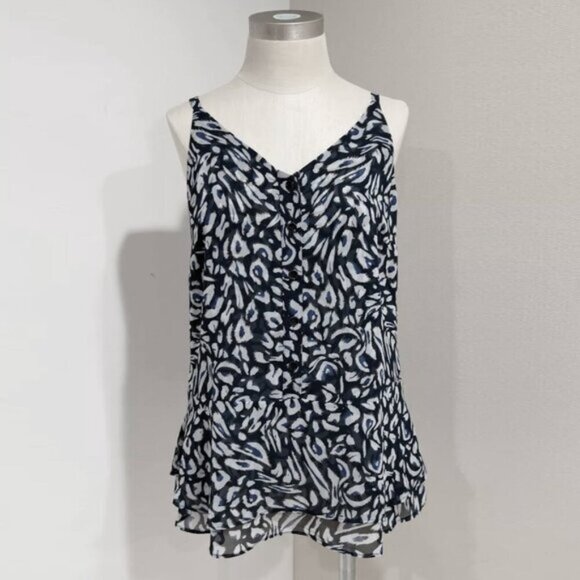 Cabi Animal Print Camisole Tank Top - Picture 1 of 9